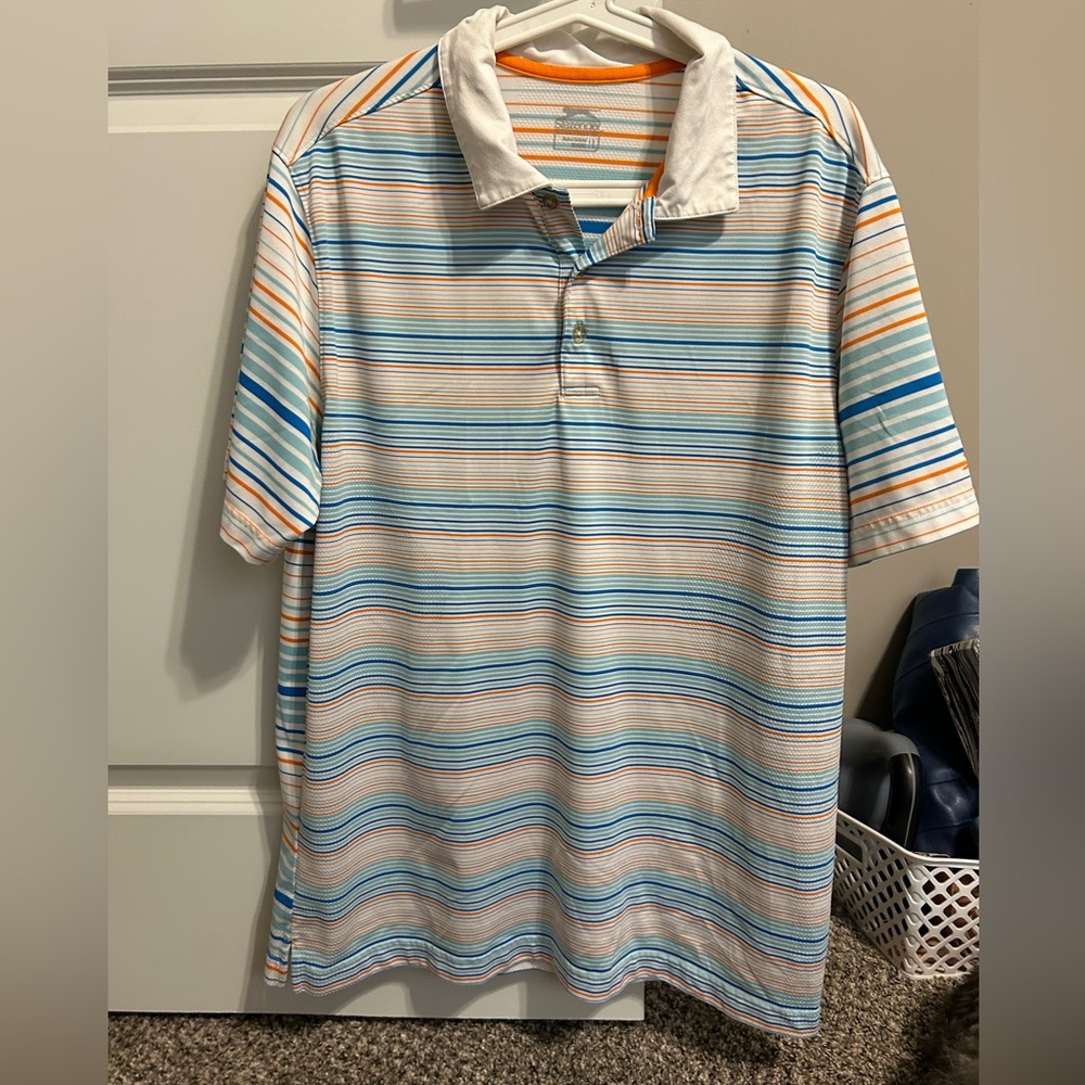 Slazenger Striped Golf Polo
